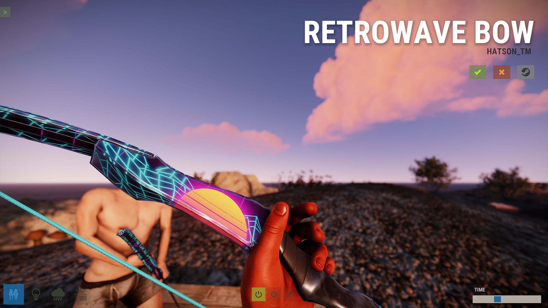 Retrowave Bow thumbnail 2
