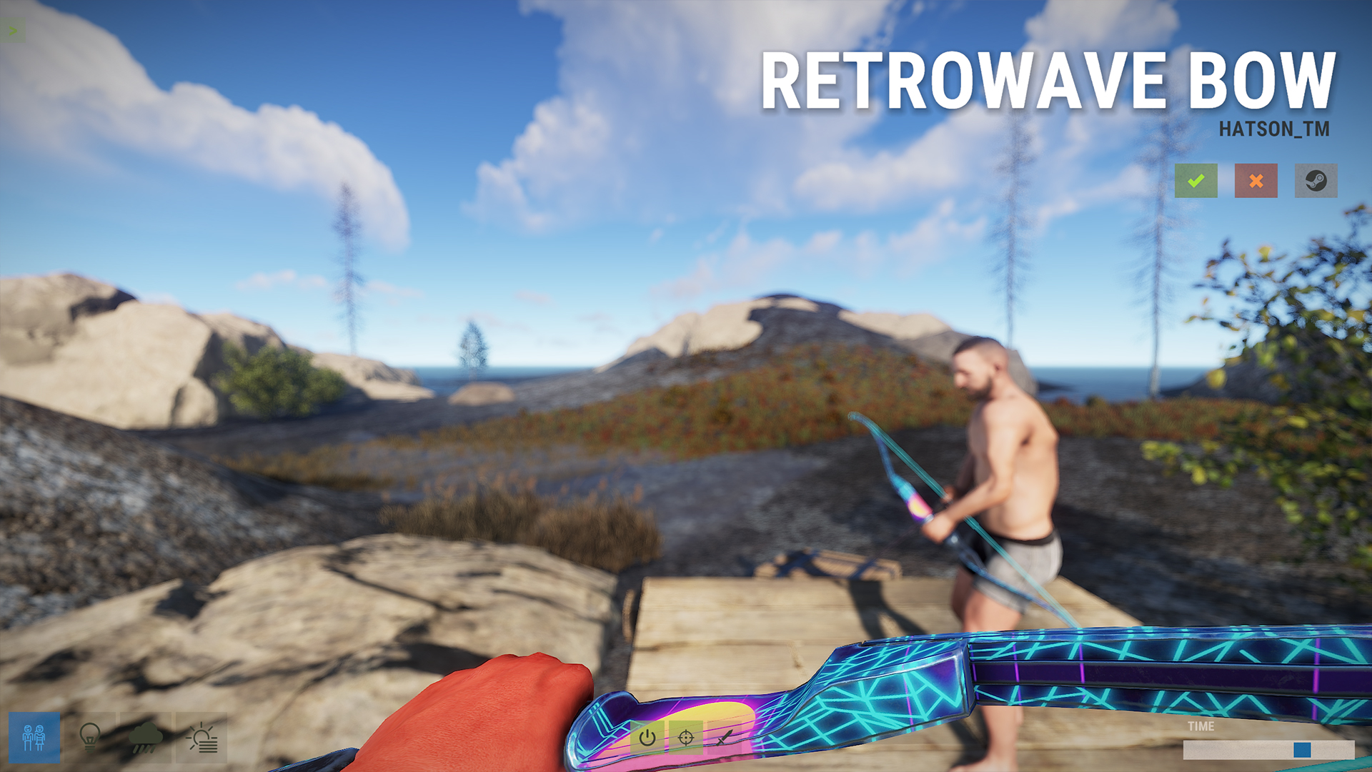 Retrowave Bow thumbnail 3