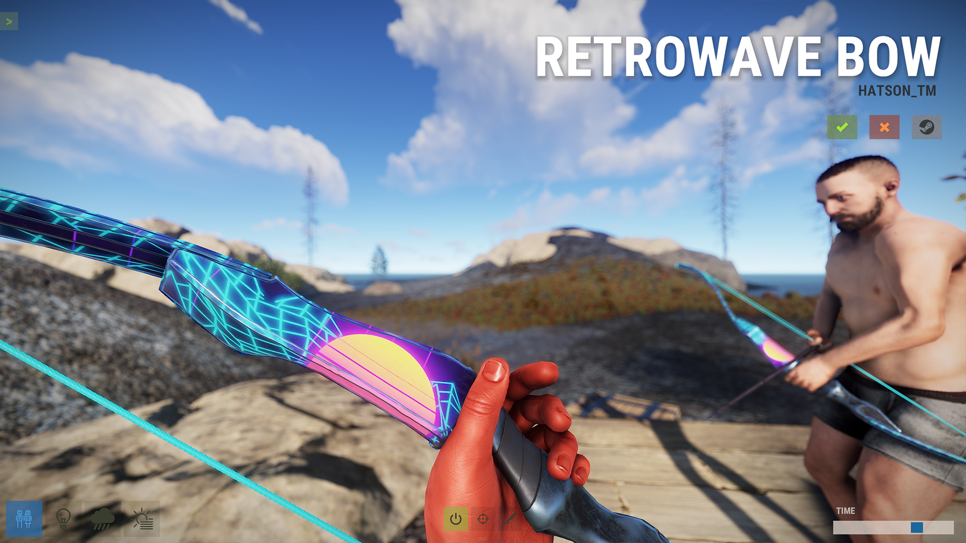 Retrowave Bow thumbnail 4
