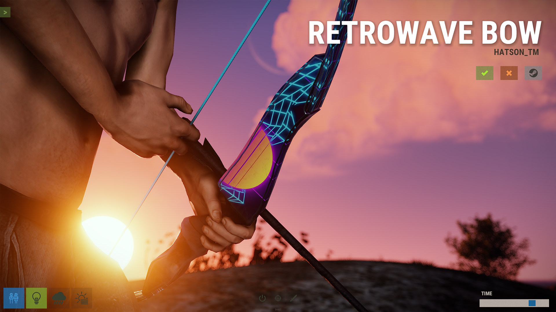 Retrowave Bow thumbnail 8