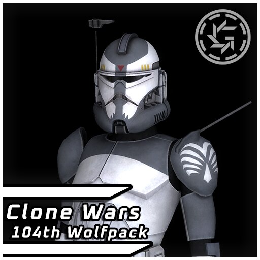 Wolf pack clone clearance trooper