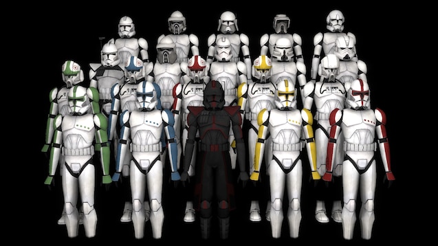 star wars the clone wars clone troopers phase 2
