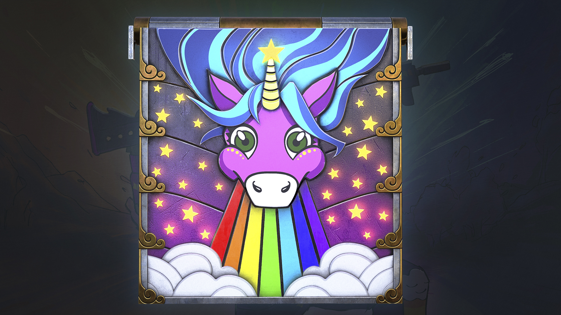 Rainbow Pony Garage Door screenshot 1