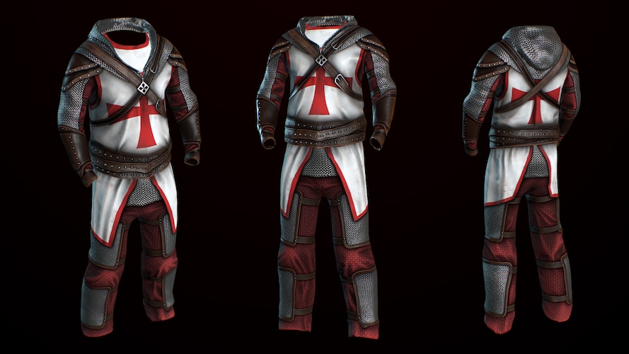 Knights Templar Hoodie - image 1