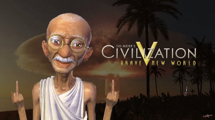 Steam Community :: :: I am become Gandhi, the destroyer of worlds.
