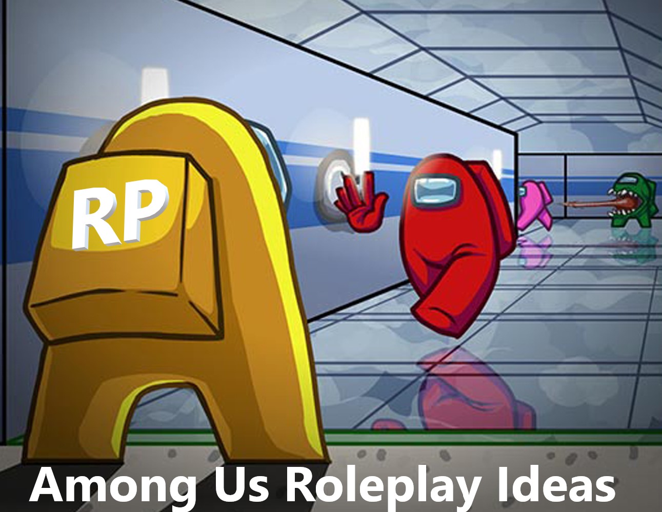 Among Us Roleplaying Story Lore Cyber Space Gamers - how to roleplay chat in roblox for other people
