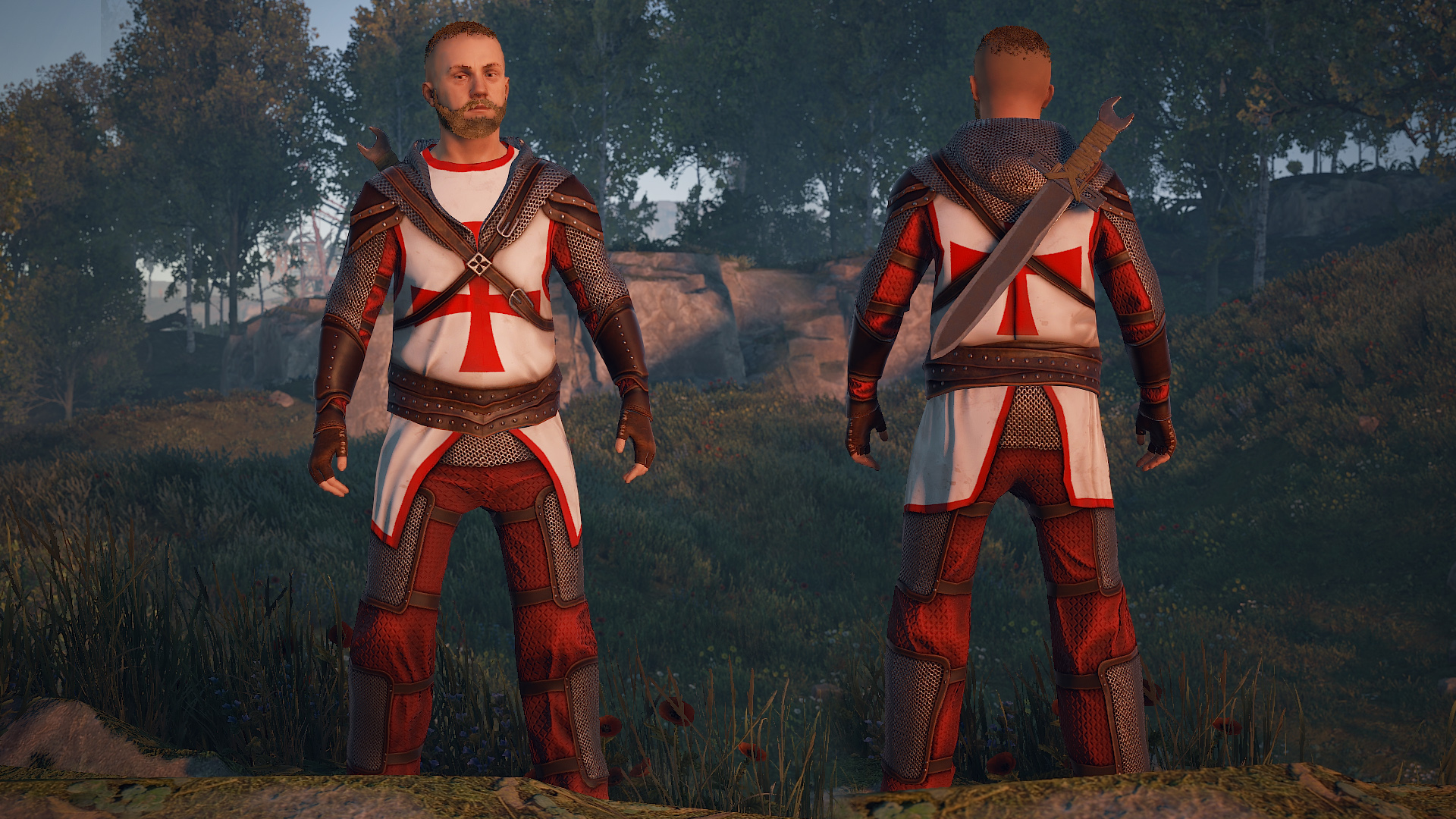 Knights Templar Pants screenshot 1