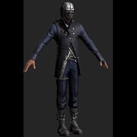 Elder Scrolls V: Skyrim - Dishonored Lord Protector Armor Set Mod (Corvo's  Armor/Mask/Sword) 