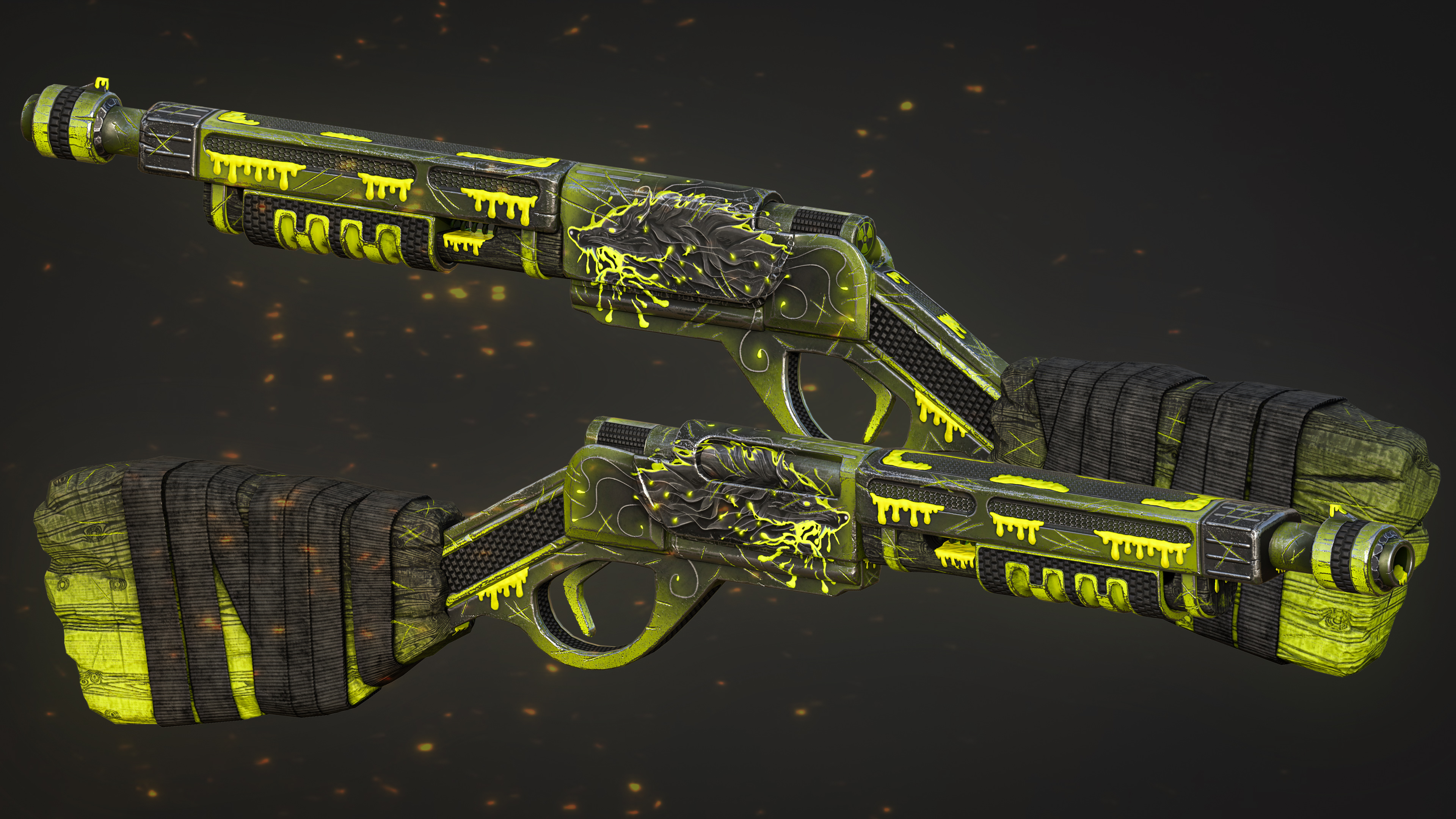 Toxic Wolf Pump Shotgun thumbnail 2