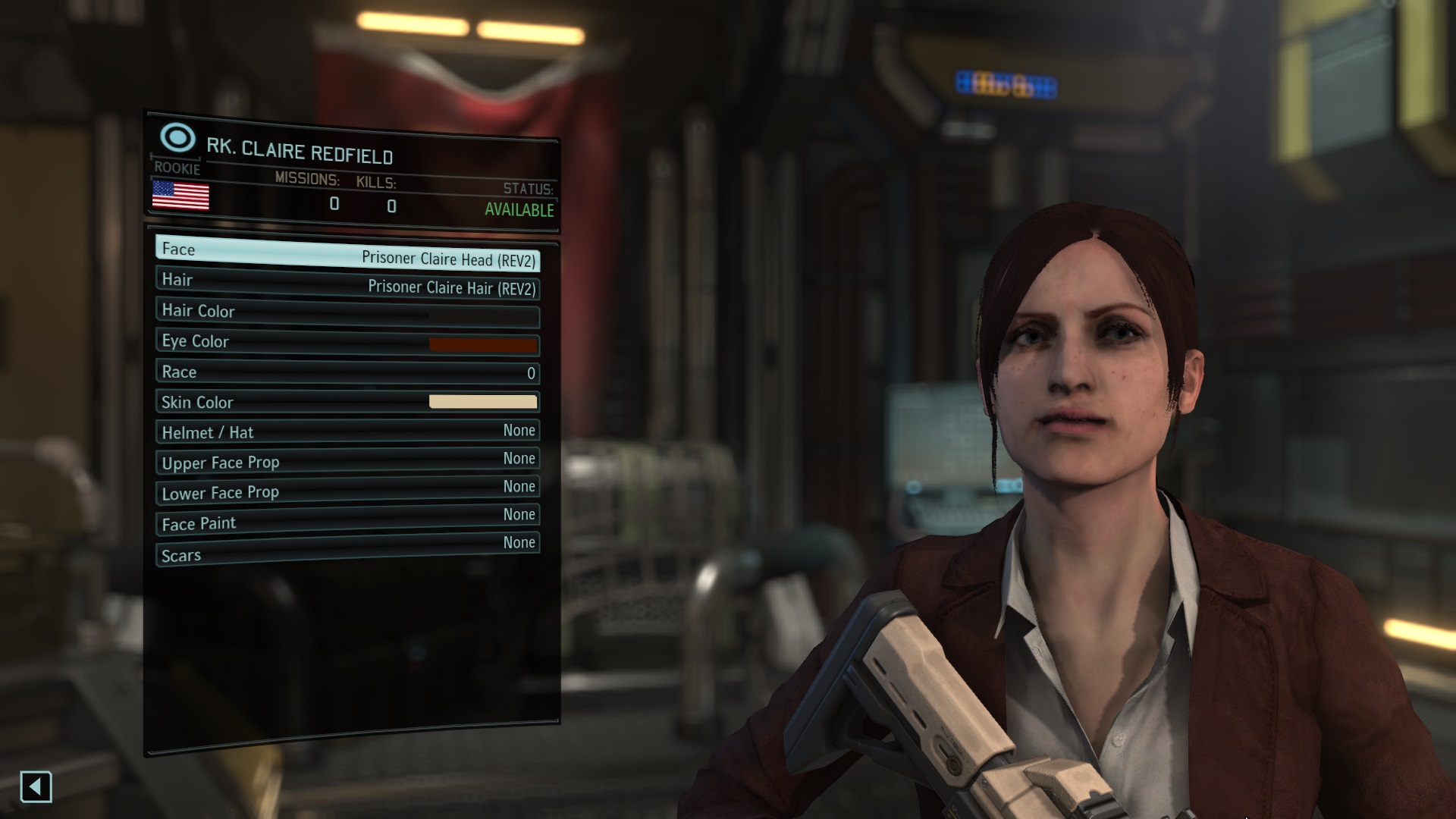Steam Workshop Wotc Resident Evil Revelations 2 Claire Redfield