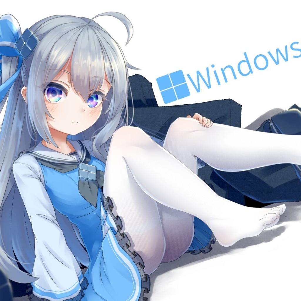 [4K][第二弹]win11娘 windows11娘 鼠标特效+音频可视化+日期时间[Mouse Effect+Visualizer+Date&time]