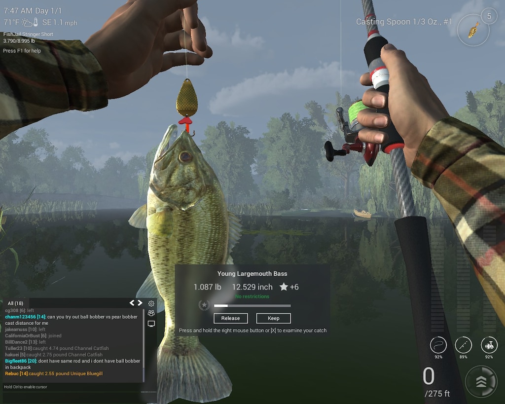 Steam Community :: Screenshot :: monster bass bigest bass i caught so far