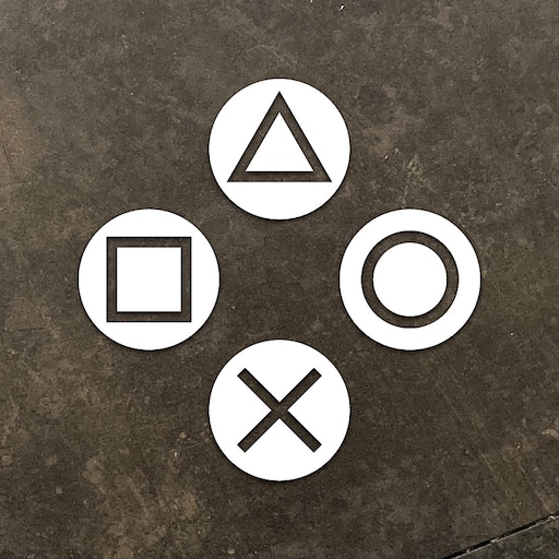 kort Indtægter mandig Steam Workshop::PlayStation Button Icons for DualShock4