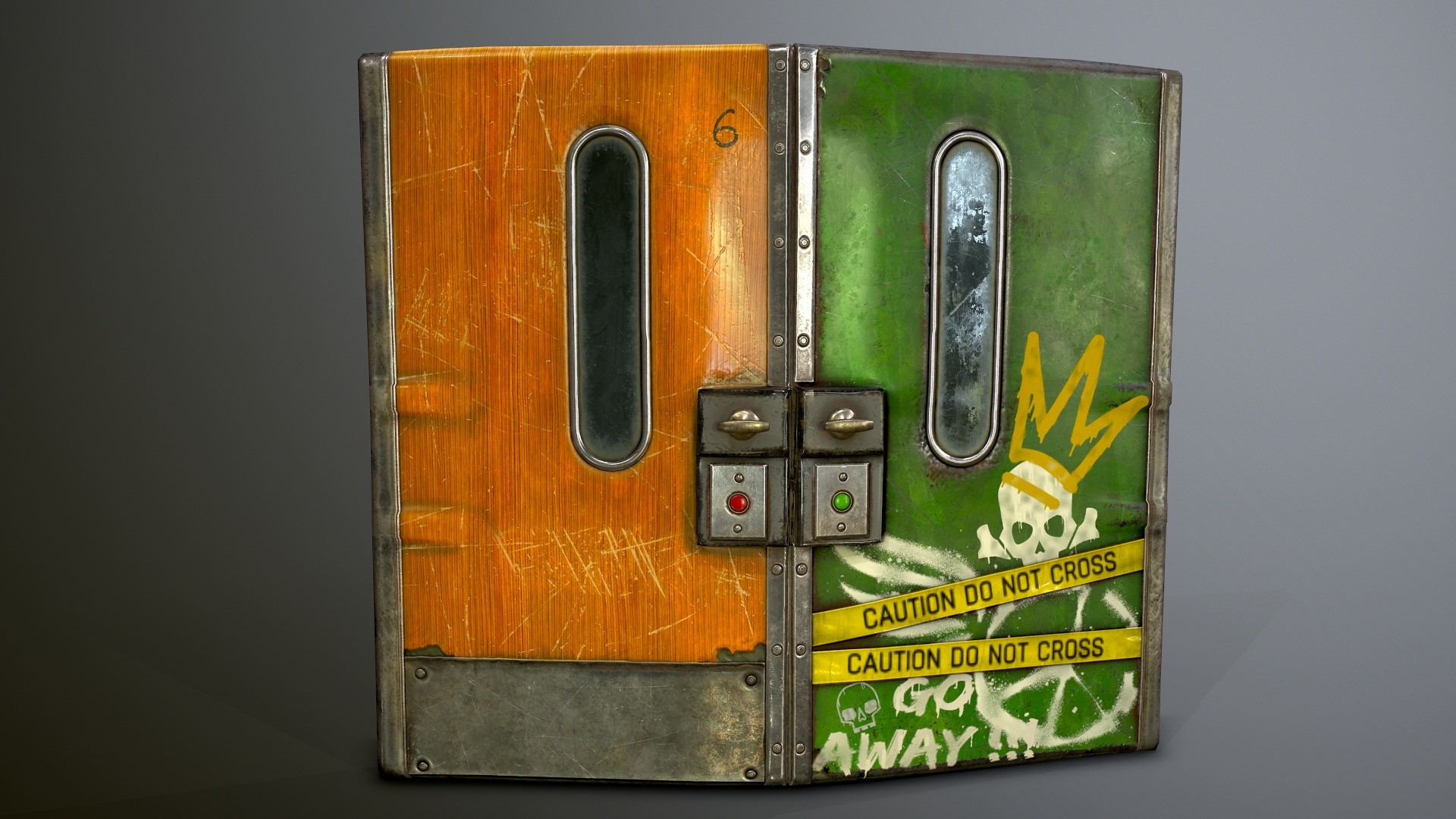 Lab Elevator Double Door screenshot 1