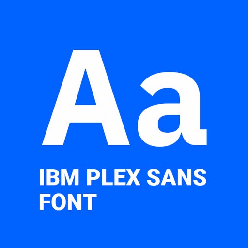 Шрифт ibm plex