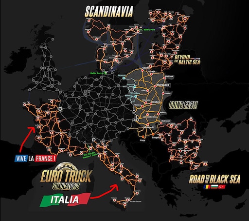 Steam Community :: Guide :: DLC Карты Euro Truck Simulator 2