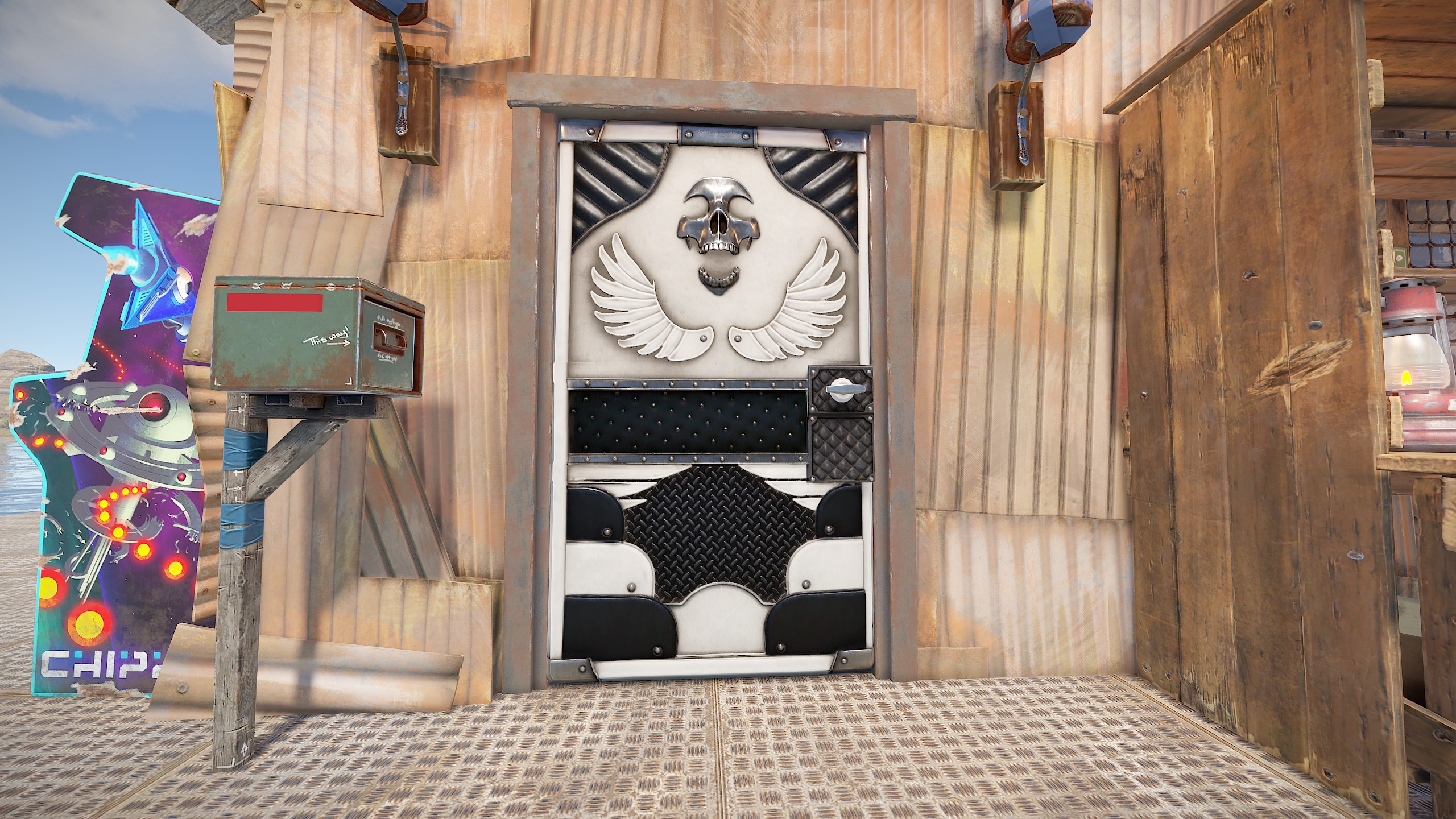 No Mercy Sheet Metal Door thumbnail 3
