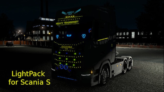 Steam Workshop::Light Pack for Scania 1.39 (Single Player Only)
