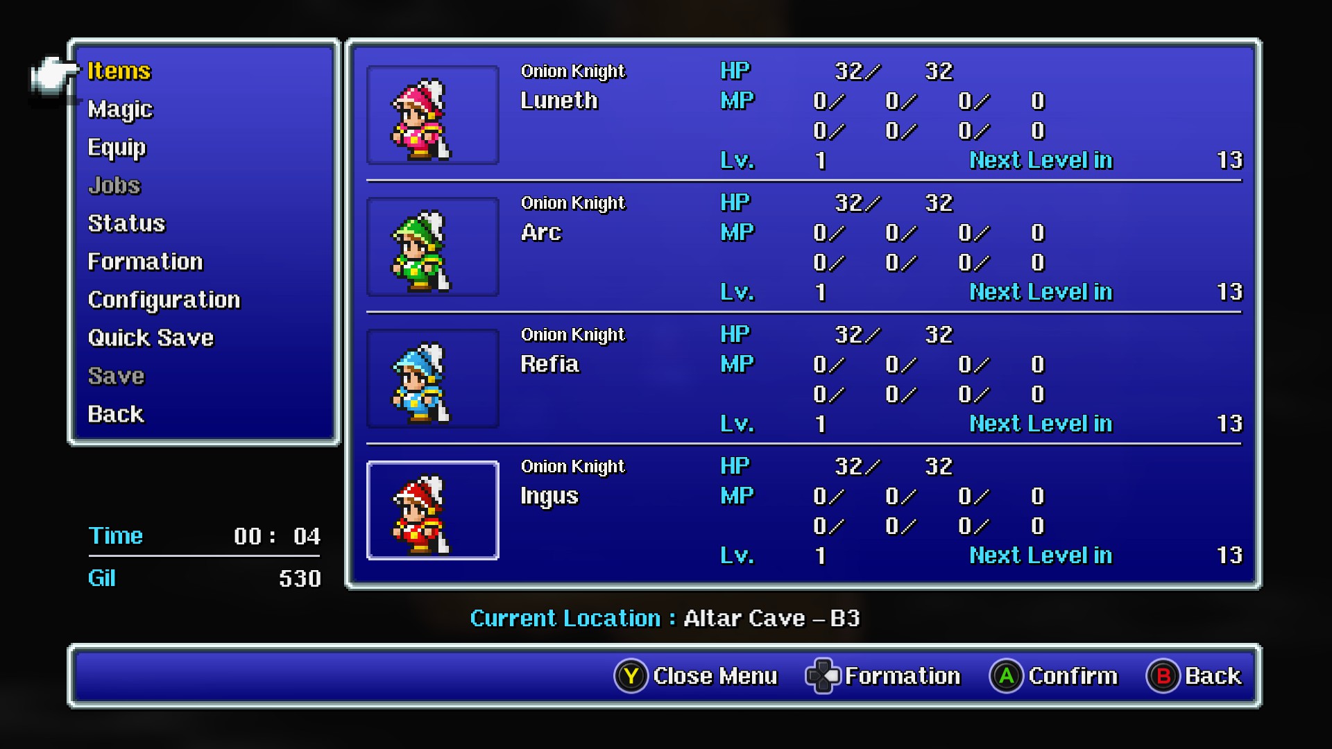Final Fantasy III Pixel Remaster - Replacement Font Comparison image 11