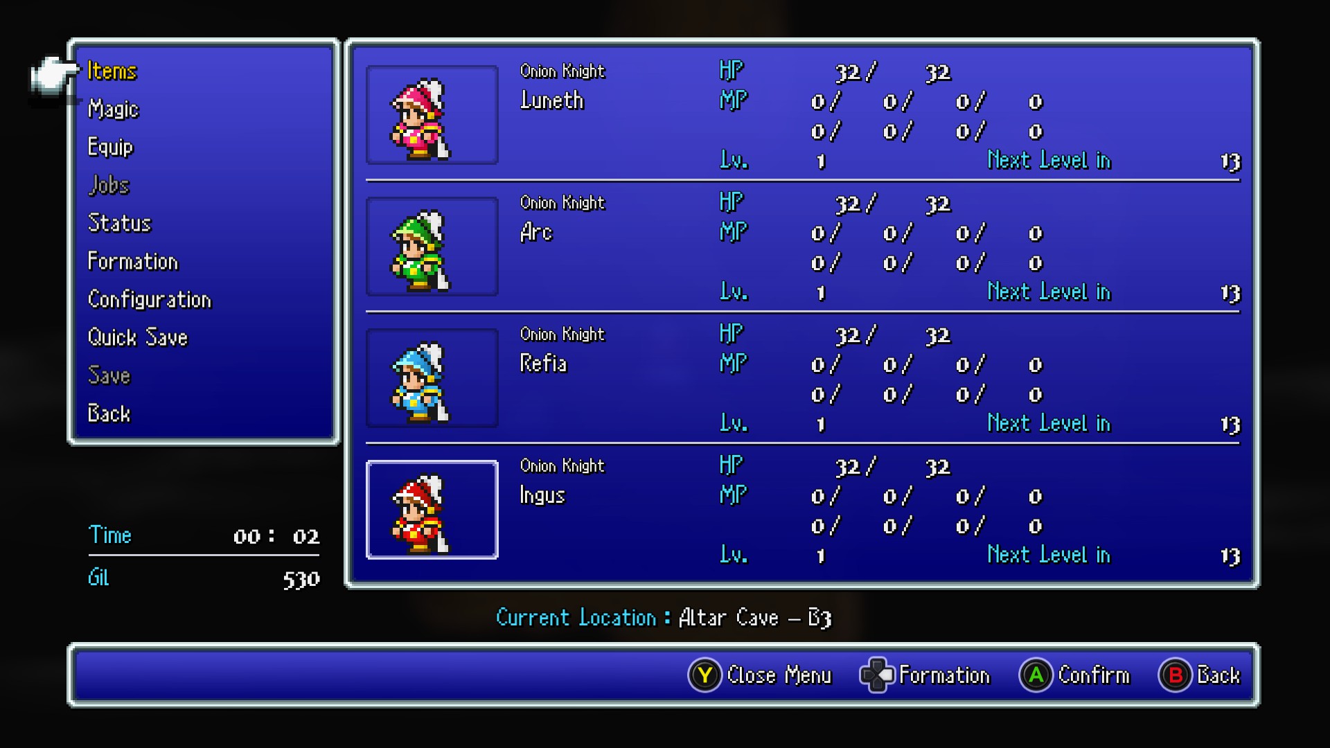 Final Fantasy III Pixel Remaster - Replacement Font Comparison image 18