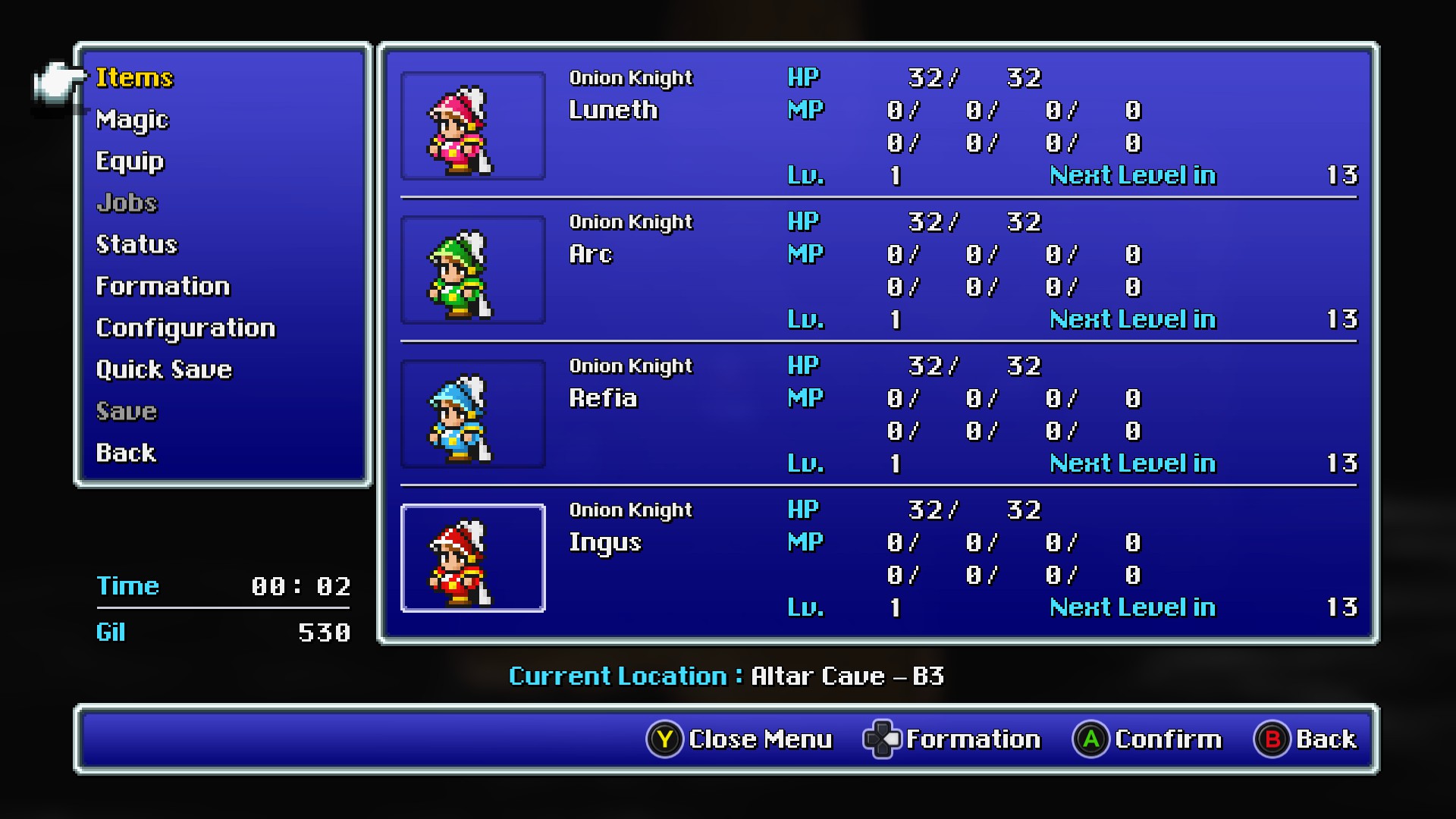 Final Fantasy III Pixel Remaster - Replacement Font Comparison image 25
