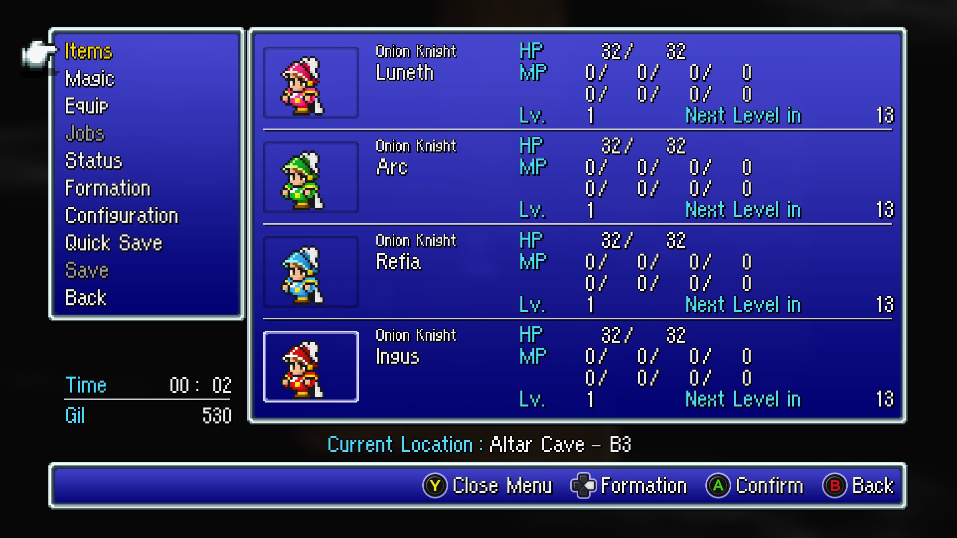 Final Fantasy III Pixel Remaster - Replacement Font Comparison image 32