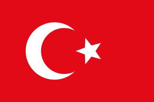 Флаг Турции вектор
