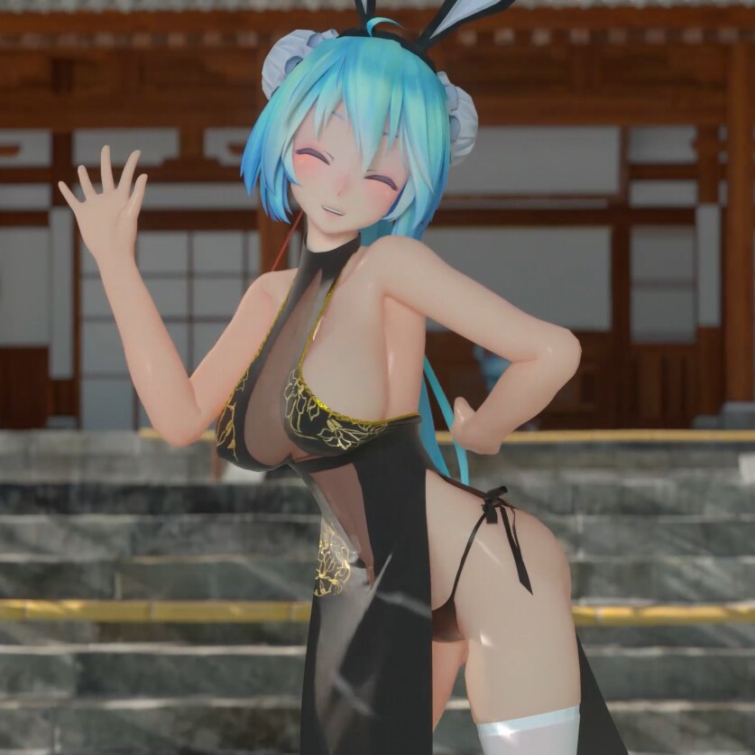 【MMD】MIKU 初音ミク - 热爱105℃的你 , R-18