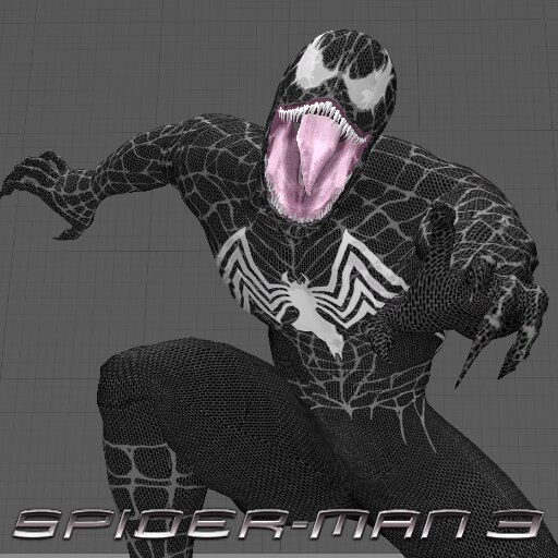 Steam Workshop::Venom (Spiderman 3 the game) Model Fixed