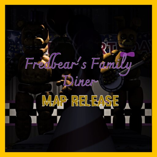 Fredbear's Family Diner map #vhs 