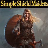 The tier 5 Shieldmaidens, personal - Conqueror's Blade