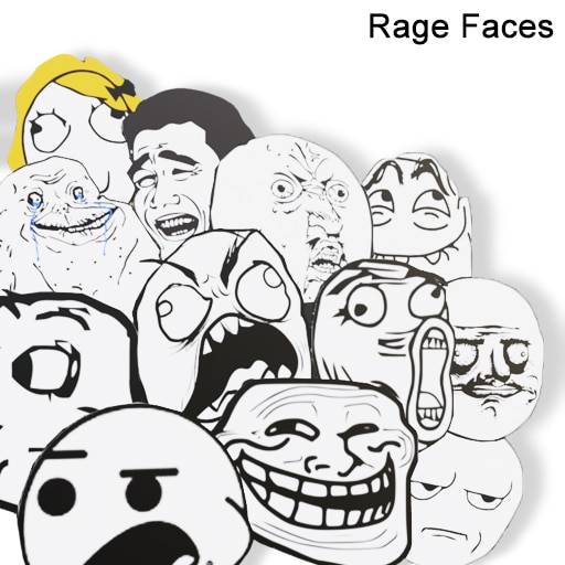 angry rage faces