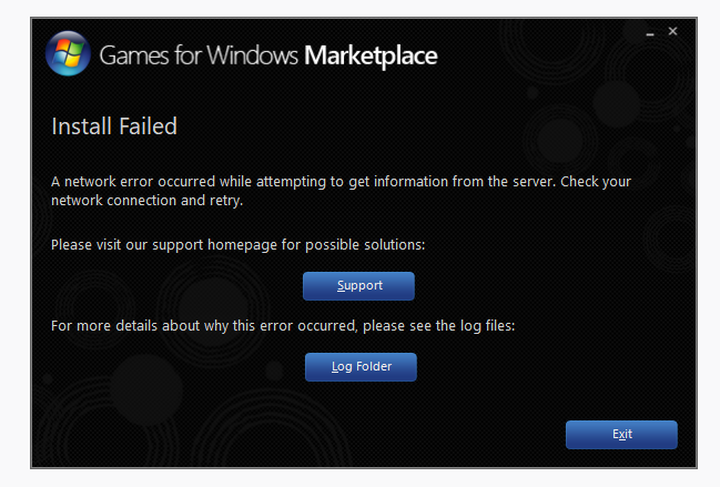 Net error 0. Games for Windows marketplace. Microsoft games for Windows marketplace что это. Games for Windows - Live. Маркетплейс Windows.