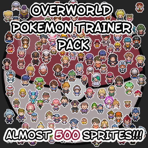 pokemon trainer overworld sprite base