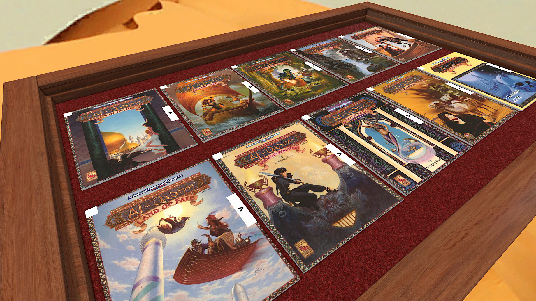 AD&D AL-QADIM A DOZEN AND ONE ADVENTURES GAME BOX SET - munimoro.gob.pe