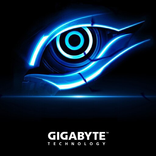 Кто такой гигабайт который танцует. Gigabyte логотип. Глаз гигабайт. Gigabyte глаз логотип. Надпись гигабайт.