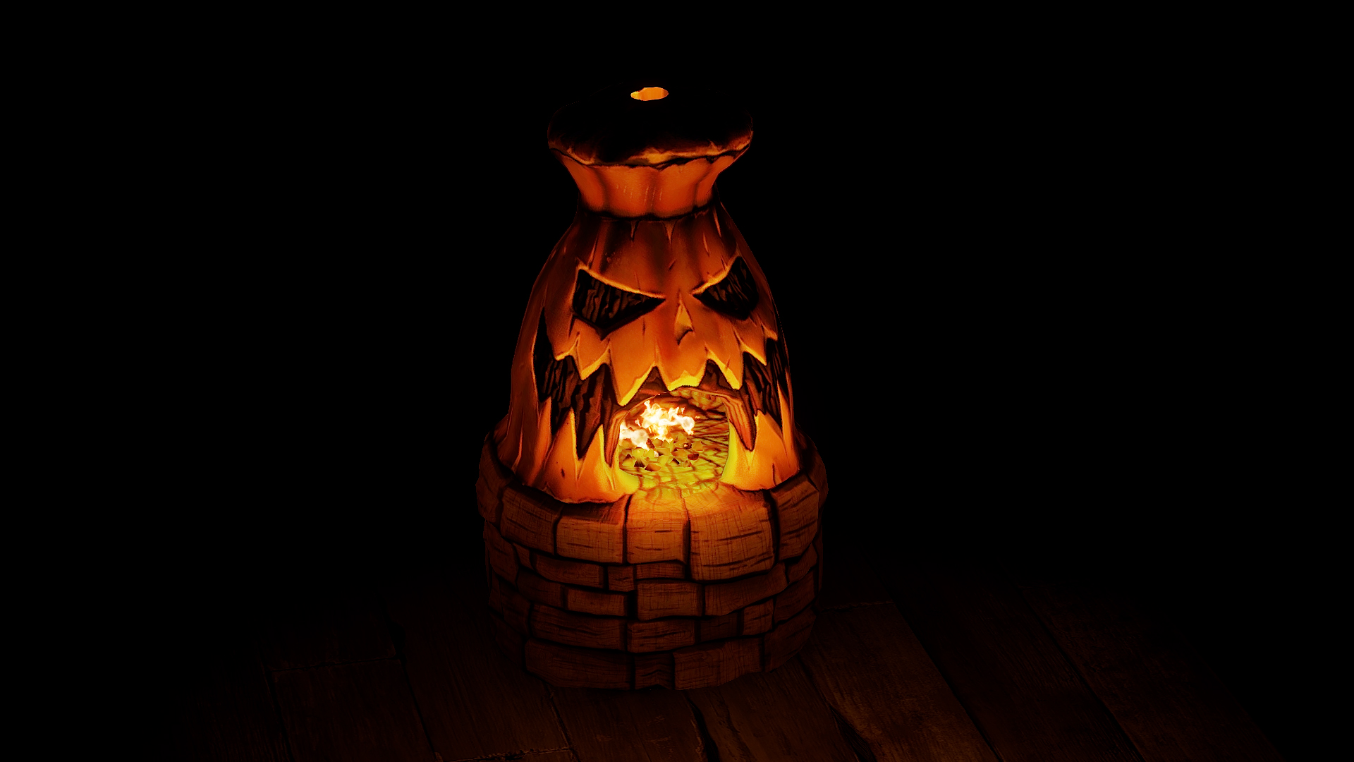 Jack-o'-lantern Furnace thumbnail 6