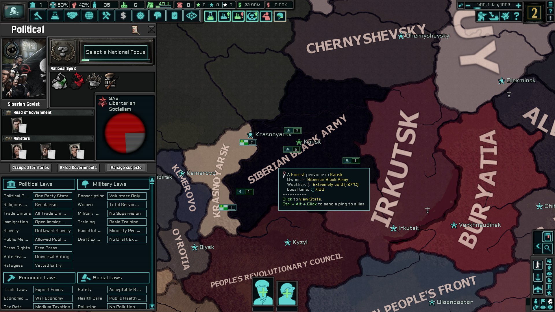 Mother AnAARchy Loves Her Sons A TNO Siberian Black Army AAR Paradox