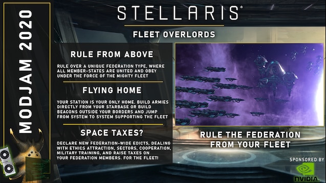 Stellaris on X: It's time for our #MODJAM2024 theme reveal! Participating  modders will be creating ✨LEGENDARY LEADERS ✨ and the Stellaris community  will vote to award some fab prizes from Republic of