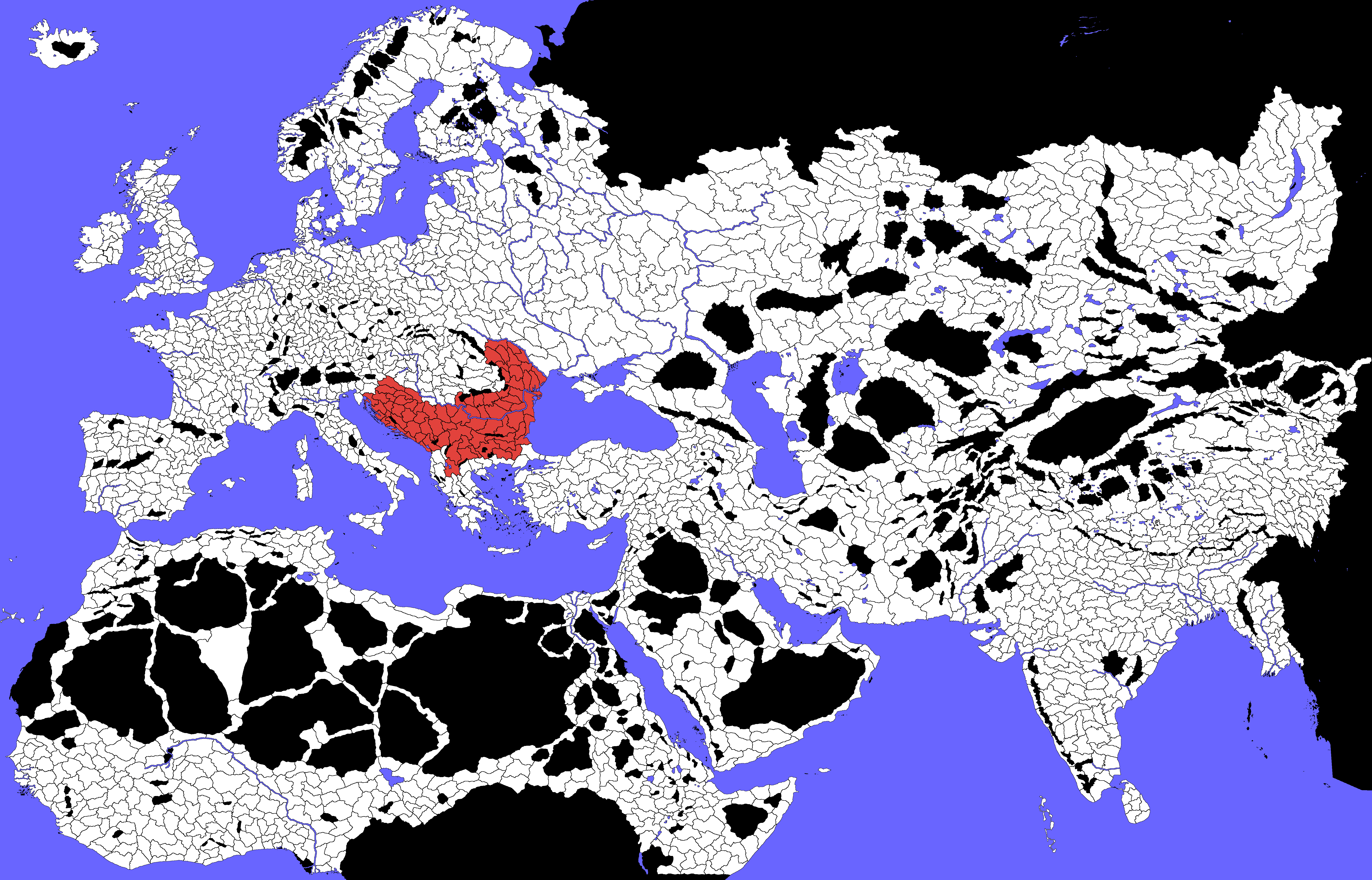 Crusader Kings 2 Blank Map