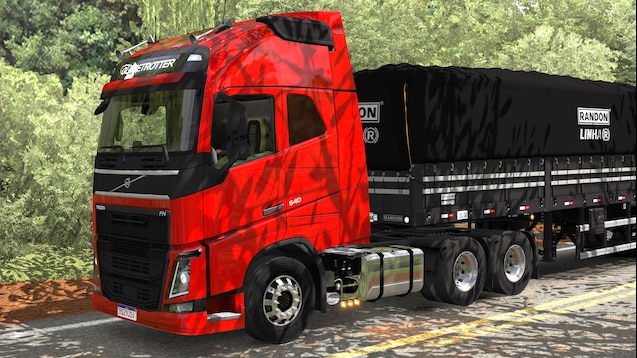 MOD] SCANIA REDZIN na SUSPENSÃO a AR e REBAIXADA para Euro Truck Simulator  2 
