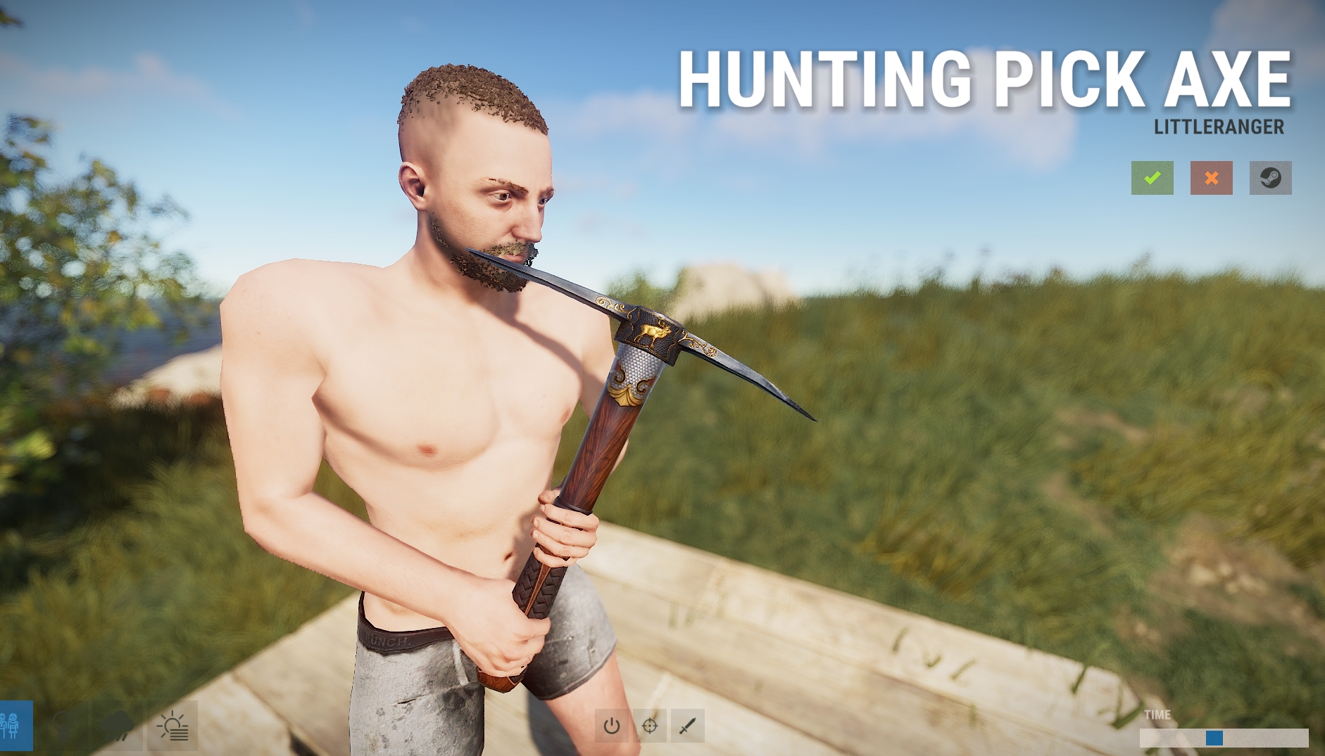 Hunting Pick Axe screenshot 1