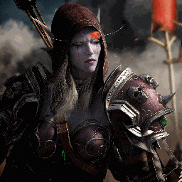 silvanas windrunner - world of warcraft