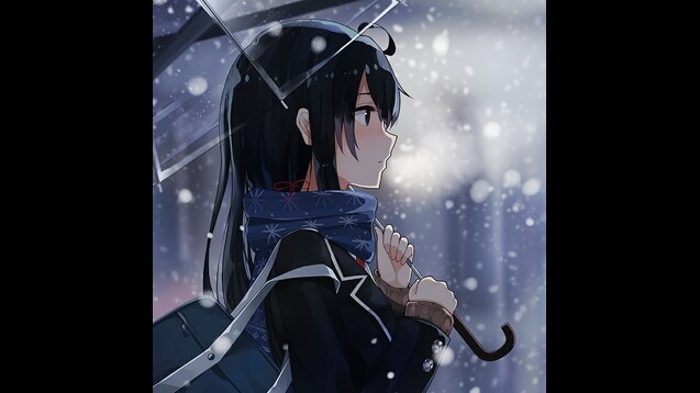 Steam Workshop::Anime Snow wallpaper