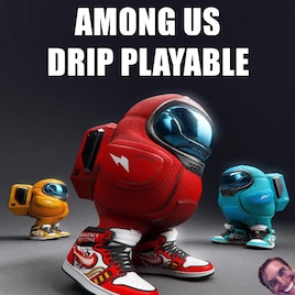 AMONG US DRIP 😳  Memes, Funny moments, American games