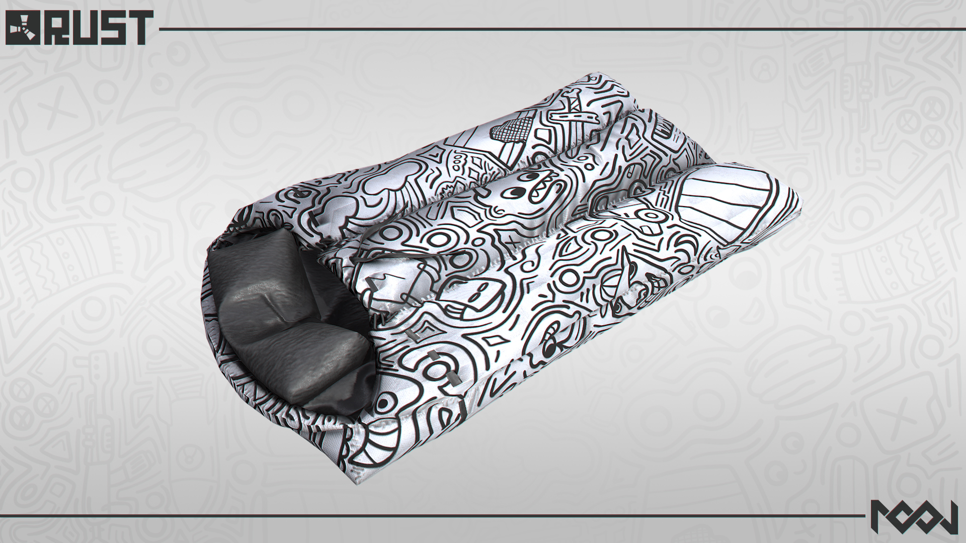Doodle Sleeping Bag thumbnail 3