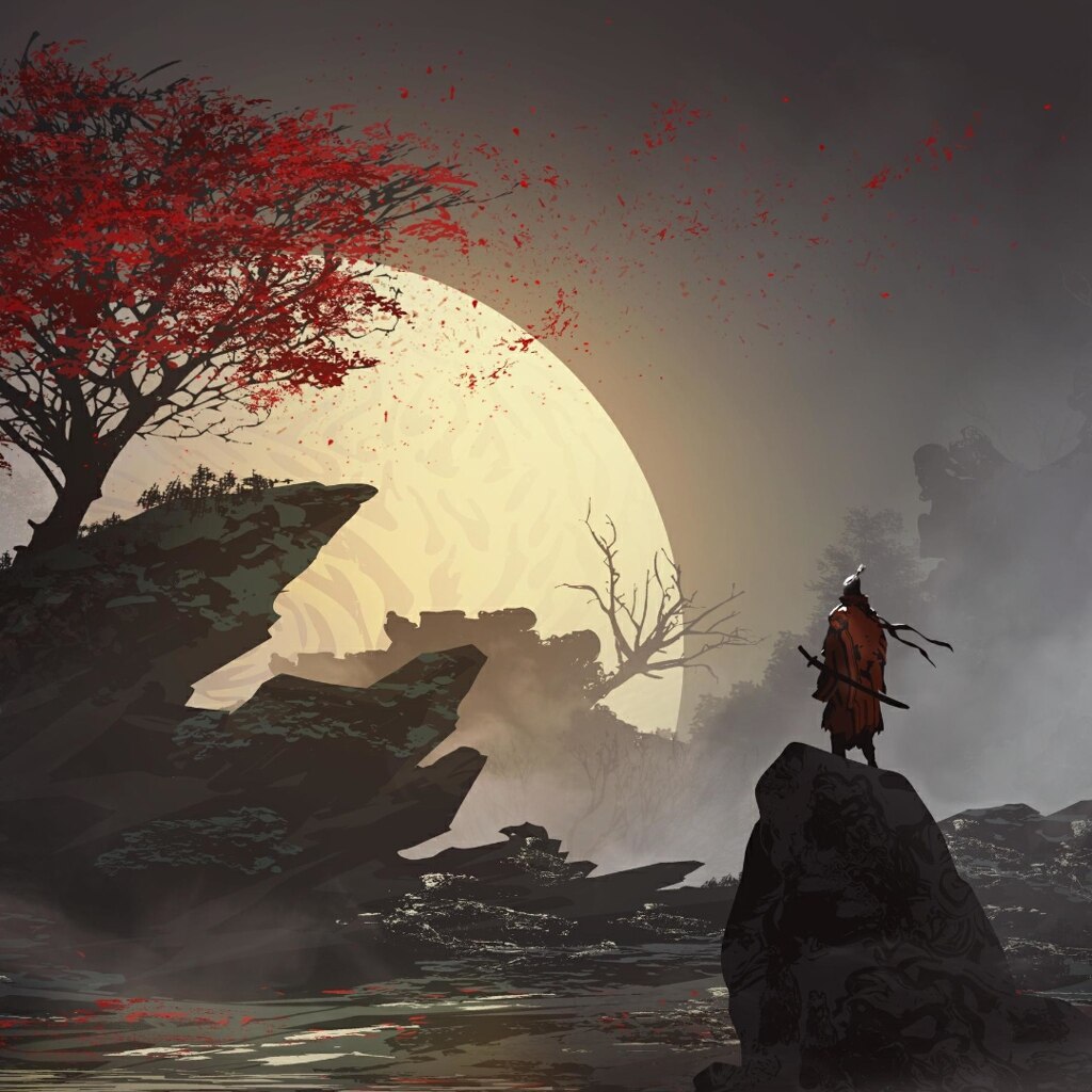 Samurai Red Leaves