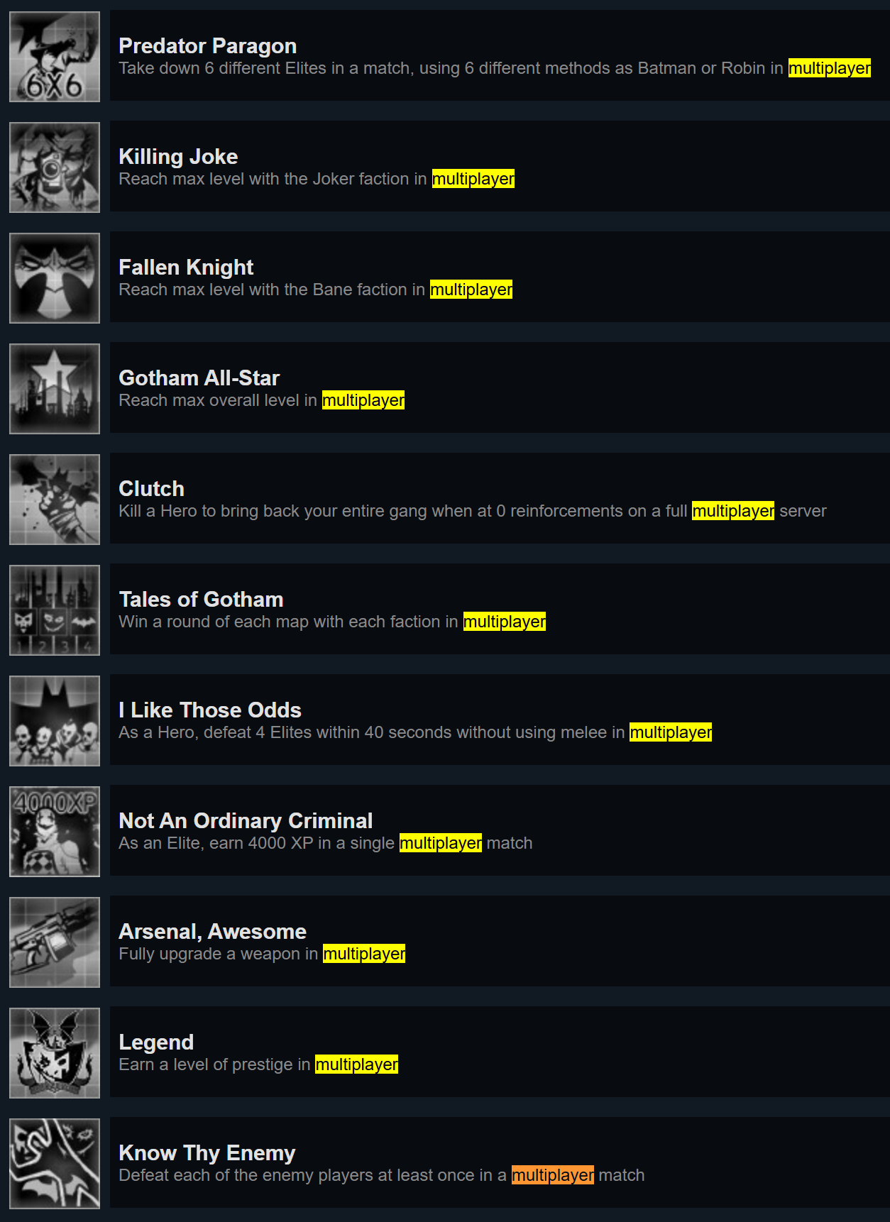 Steam Community :: Guide :: Guide to all achievements and most