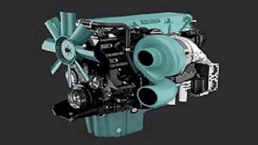 Двигатель Ивеко 480 psi. Rolls Royce k60 Diesel engine.