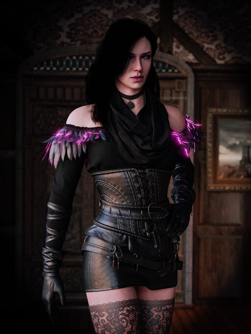 Yennefer of vengerberg the witcher 3 voiced standalone follower фото 23